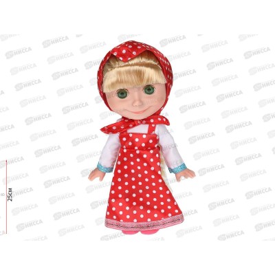 Кукла &quotКАРАПУЗ&quot Маша 83033-R35 озвуч. 25см, в/к  381111