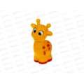 Игрушка для ванны Жираф 10см, в сетке Капитошка YF-GIRAFFE, 380569