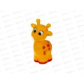 Игрушка для ванны Жираф 10см, в сетке Капитошка YF-GIRAFFE, 380569