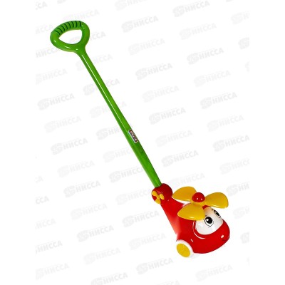 Каталка "Вертолёт" красный 02153к *12 Каталка "Вертолёт" красный 02153к *12