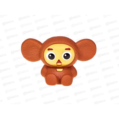 Игрушка пластизоль для ванны Чебурашка, SPRING-01 в сетке 381799