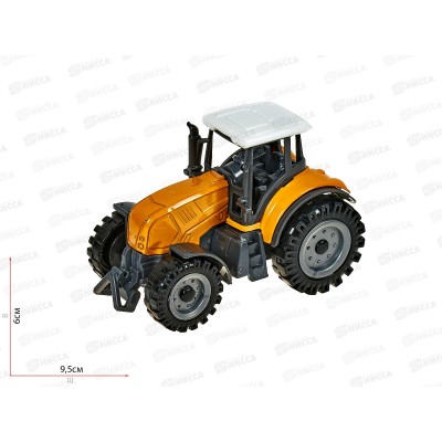 Машина &quotТЕХНОПАРК&quot металлическая Трактор 9,5см, 1848693-R, 381022