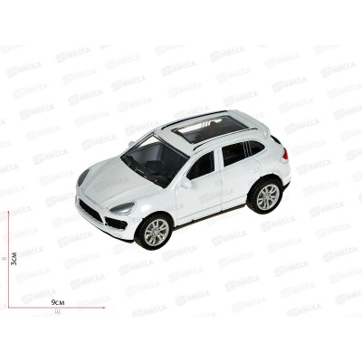 Машина &quotТЕХНОПАРК&quot металлическая Porshe cayenne, 9см, 2005С114-R, 380645