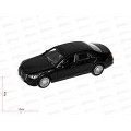 Машина &quotТЕХНОПАРК&quot металлическая Mercedes-benz, 12см, черный, SCLASS-13-BK, 380546