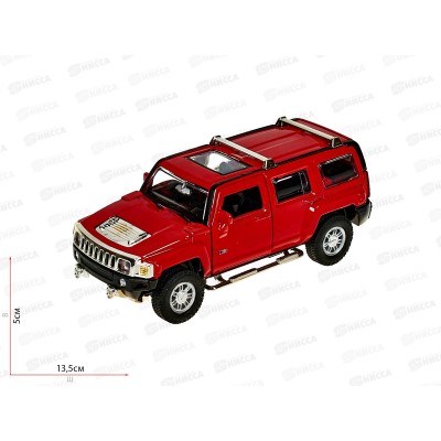 Машина "ТЕХНОПАРК" металлическая HUMMER h3, 14,4см, SB-68321, 380129 Машина "ТЕХНОПАРК" металлическая HUMMER h3, 14,4см, SB-68321, 380129