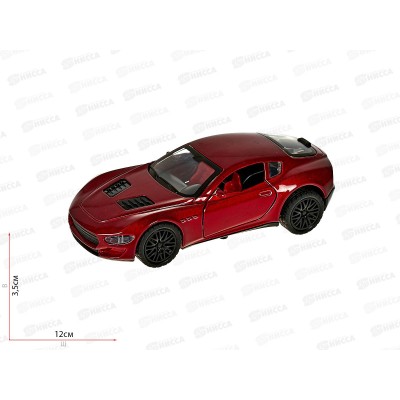 Машина &quotТЕХНОПАРК&quot металлическая Спорткар 12см, инерционная 2210С0142-R1, 379078