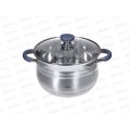 Кастрюля Mercury 6.5л LR02-474 24см нержавеющая сталь Кастрюля Mercury 6.5л LR02-474 24см нержавеющая сталь