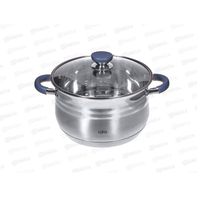 Кастрюля Mercury 6.5л LR02-474 24см нержавеющая сталь Кастрюля Mercury 6.5л LR02-474 24см нержавеющая сталь