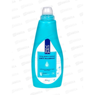 Vishera гель для стирки Anti-allergic 900мл *10 3583 Vishera гель для стирки Anti-allergic 900мл *10 3583