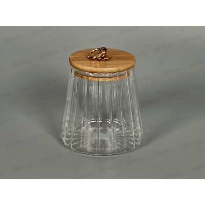 Банка для сыпучих продуктов h11см, v=650мл, 5262010 *48 Банка для сыпучих продуктов h11см, v=650мл, 5262010 *48