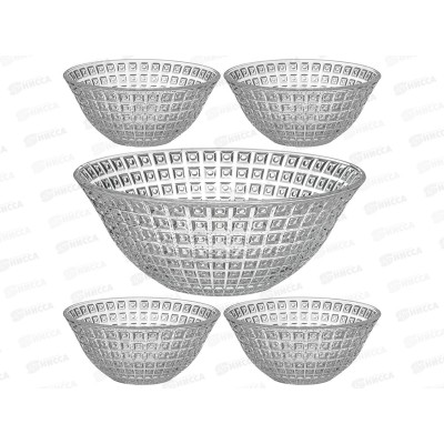 Набор салатников Diamant 1600/300мл 5шт 691-064 Набор салатников Diamant 1600/300мл 5шт 691-064