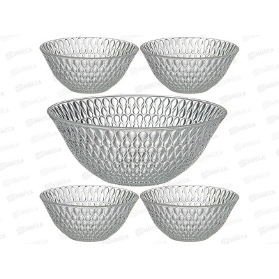 Набор салатников Sohio 1600/300мл 5шт 691-065 Набор салатников Sohio 1600/300мл 5шт 691-065