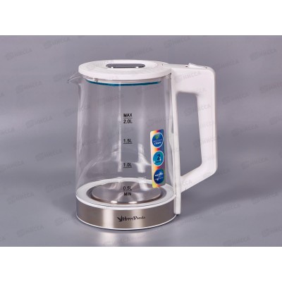 Чайник электрический HP-2700W 2,0л стекло точеч подсв