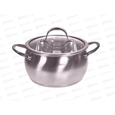 Кастрюля OLIVIA 22см 5л индукция 62022 нержавеющая сталь *4