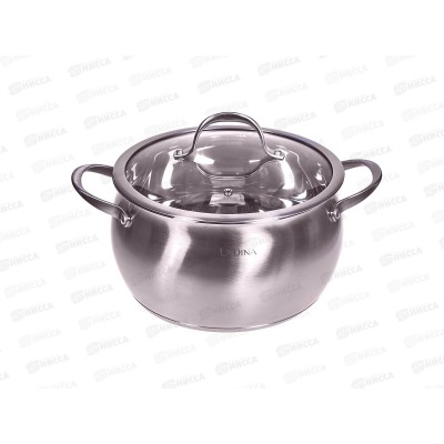 Кастрюля OLIVIA 24см 6,7л индукция 62024 нержавеющая сталь *4 Кастрюля OLIVIA 24см 6,7л индукция 62024 нержавеющая сталь *4