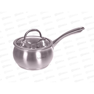 Ковш OLIVIA 16см 2,2л индукция 62016 нерж сталь *6 Ковш OLIVIA 16см 2,2л индукция 62016 нерж сталь *6