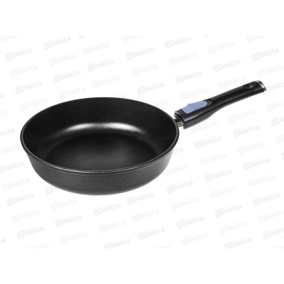 Сковорода 26см ПР литая (полимер-керамика) со съемной ручкой 9026 Сковорода 26см ПР литая (полимер-керамика) со съемной ручкой 9026