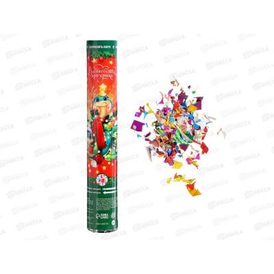 Хлопушка пневм "Волшебство праздника" 30см 10337468 Хлопушка пневм "Волшебство праздника" 30см 10337468