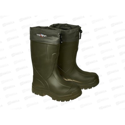 Сапоги TORVI из п/м ЭВА с подош ТЭП и с 4х-м вкл мех -45 Олива р.40-41 Сапоги TORVI из п/м ЭВА с подош ТЭП и с 4х-м вкл мех -45 Олива р.40-41