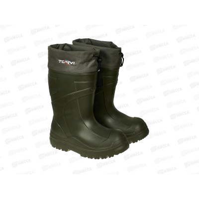 Сапоги TORVI из п/м ЭВА с подош ТЭП с вкладышем -60 Олива р.40-41 Сапоги TORVI из п/м ЭВА с подош ТЭП с вкладышем -60 Олива р.40-41