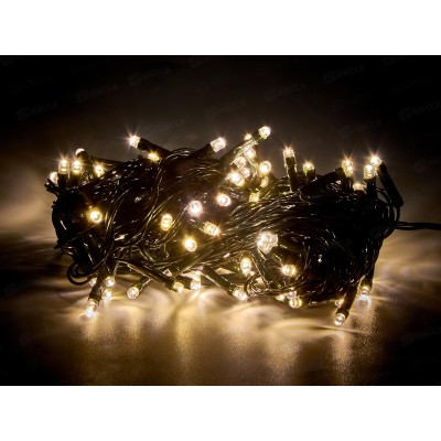 Гирлянда 10м 100LED, теплый белый, 8 режимов, 92818 Гирлянда 10м 100LED, теплый белый, 8 режимов, 92818