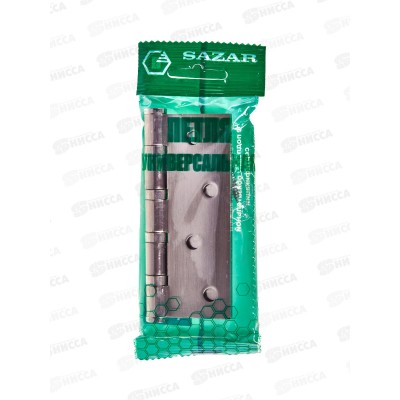 Петля универсальная 100*75*2,5 SN сатин никель 2BB 322230 Петля универсальная 100*75*2,5 SN сатин никель 2BB 322230