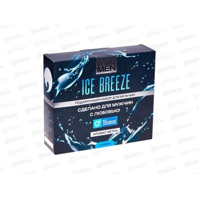 Krassa MEN Ice Breeze подарочный набор Шампунь+кондиционер 2в1и дель для душа *8