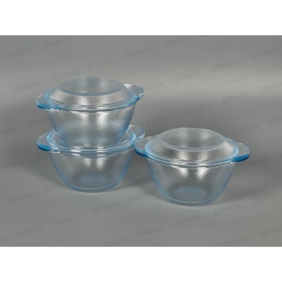 Набор Горшочек с крышкой  81-028-15см 3шт в подарочной упакорвке 4840167749