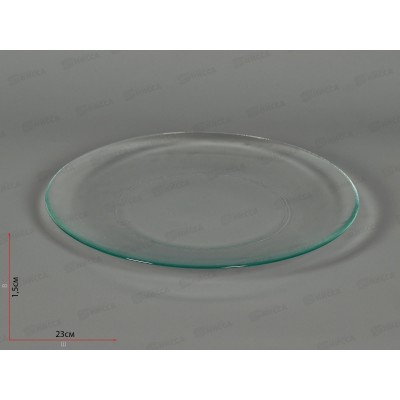 Блюдо 83-026-23см прозрачное 4840155501