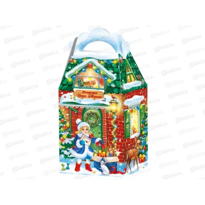 Коробка картонная 1,2кг Резиденция ДМ 150*95*280/330 *70