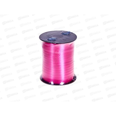 Лента подарочная Fiesta 5мм/500м розовая W-6 *1