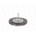 Щетка дисковая для дрели, витая стальная проволока, 75мм KRANZ, KR-91-1245 Щетка дисковая для дрели, витая стальная проволока, 75мм KRANZ, KR-91-1245