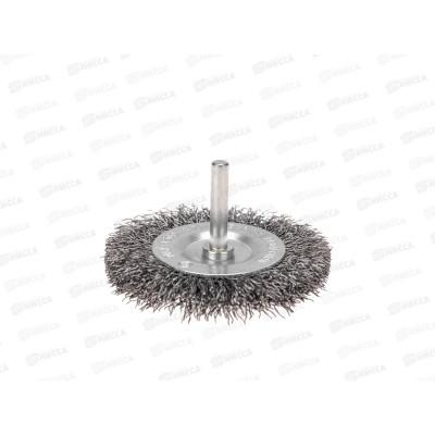 Щетка дисковая для дрели, витая стальная проволока, 75мм KRANZ, KR-91-1245