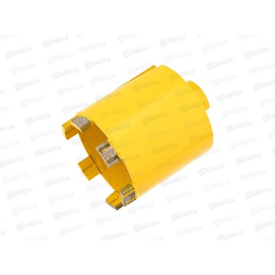 Коронка алмазная 72мм по бетону, длина 90мм, М16, сегмент, SDS PLUS KRANZ, KR-90-0165 Коронка алмазная 72мм по бетону, длина 90мм, М16, сегмент, SDS PLUS KRANZ, KR-90-0165