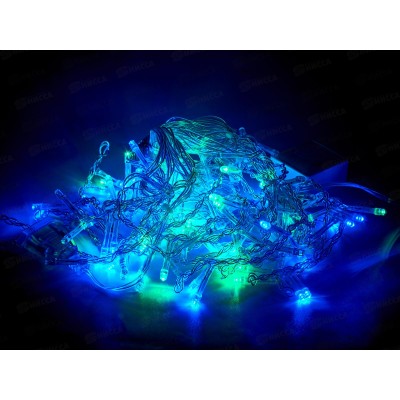 Гирлянда 3м*50см Бахрома 120LED мульти 183-252 Гирлянда 3м*50см Бахрома 120LED мульти 183-252