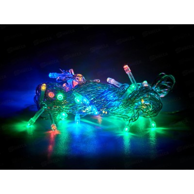 Гирлянда 5,5м 50LED 8 реж мульти 127-013 Гирлянда 5,5м 50LED 8 реж мульти 127-013