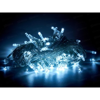 Гирлянда 9,5м 100LED 8 режимов белый 129-020 Гирлянда 9,5м 100LED 8 режимов белый 129-020