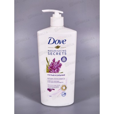 ДАВ бальзам ополаскиватель RT Густые и сильные Лаванда и розмарин 630мл *10