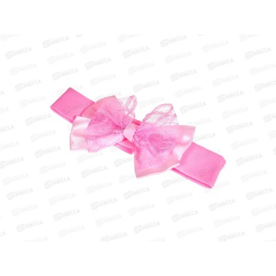 Повязка для волос "Сьюзи" блики розовый 9789767 Повязка для волос "Сьюзи" блики розовый 9789767