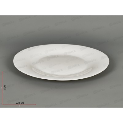 Тарелка мелкая Идиллия 20см Белье 1039107