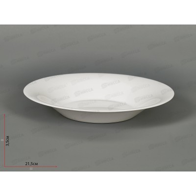 Тарелка глубокая Идиллия 21,5см Белье 1039108