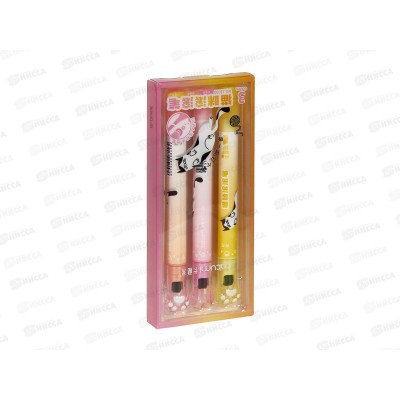 Набор маркеров-линеров двухстороние перламутрогвые Котики 3 цвета *1 Набор маркеров-линеров двухстороние перламутрогвые Котики 3 цвета *1