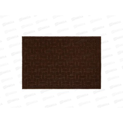 Коврик влаговпитывающий &quotАлмаз&quot 40*60см коричневый Blabar 93656  *15