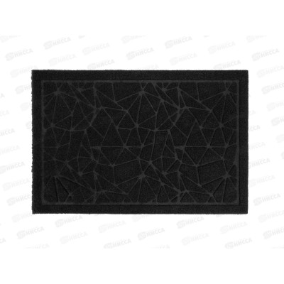 Коврик влаговпитывающий &quotКристалл&quot 60*90см черный Blabar 93692  *10