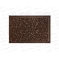 Коврик влаговпитывающий &quotКристалл&quot 80*120см коричневый Blabar 93659  *10