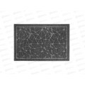 Коврик влаговпитывающий &quotКристалл&quot 80*120см серый Blabar 93660  *10