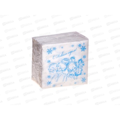 Салфетки ДЕКОР 100шт тройка лошадей *32 Салфетки ДЕКОР 100шт тройка лошадей *32