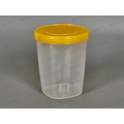 Емкость (Банка) 1250мл Желтая крышка *30 ИНТ Емкость (Банка) 1250мл Желтая крышка *30 ИНТ