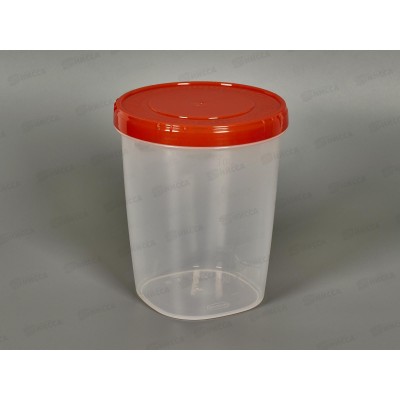 Емкость (Банка) 1250мл Оранжевая крышка *30 ИНТ Емкость (Банка) 1250мл Оранжевая крышка *30 ИНТ