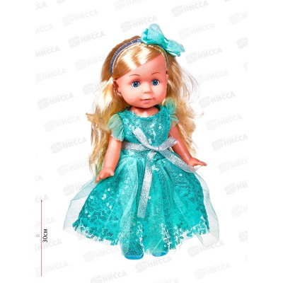 Кукла "Карапуз" Y30D-POLI11-FAIRY-22-RU, Полина 30см, 100 фраз.